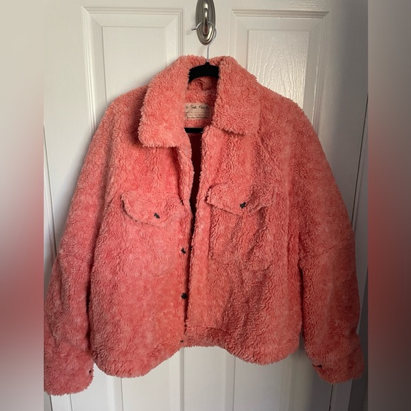 Free People Sherpa Jacket - Picture 1 of 4